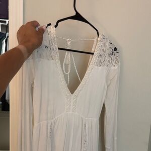 Abercrombie & Fitch White Lace Dress
